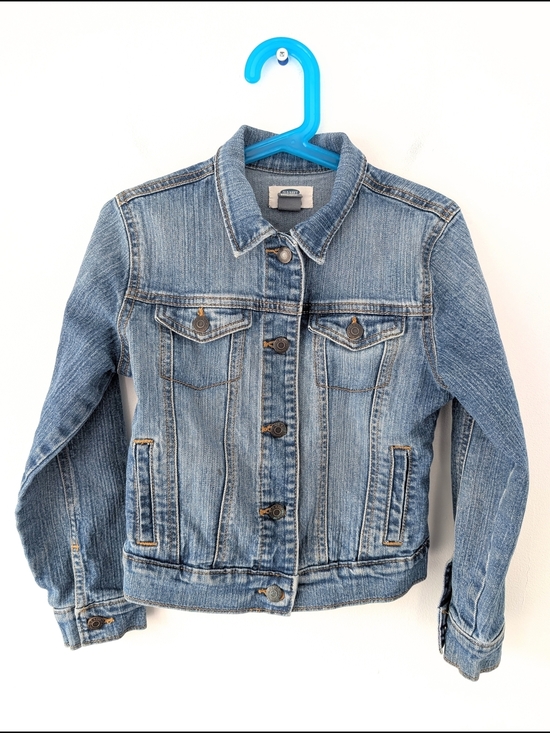 Old Navy Other - Old Navy Kids Classic Denim Trucker Jacket Everyday Essential ~ Size 6-7